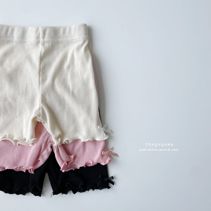 Thegoguma - Korean Children Fashion - #fashionkids - Ribbon Belli Leggings