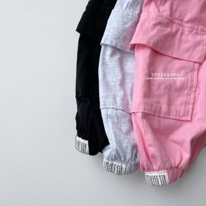 Thegoguma - Korean Children Fashion - #littlefashionista - Gunbbang Jogger Cropped Shorts - 2