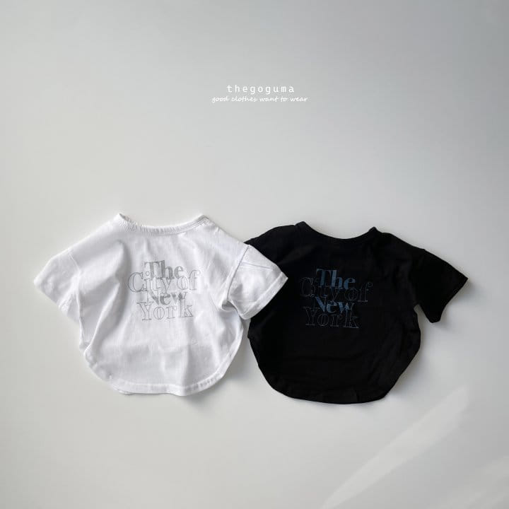 Thegoguma - Korean Children Fashion - #minifashionista - The City Round Tee