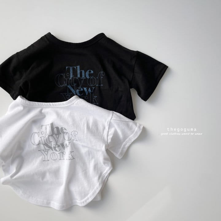 Thegoguma - Korean Children Fashion - #prettylittlegirls - The City Round Tee - 2