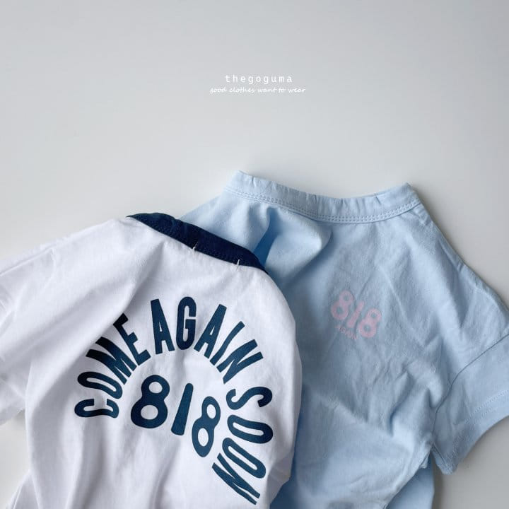 Thegoguma - Korean Children Fashion - #prettylittlegirls - 818 Again Tee