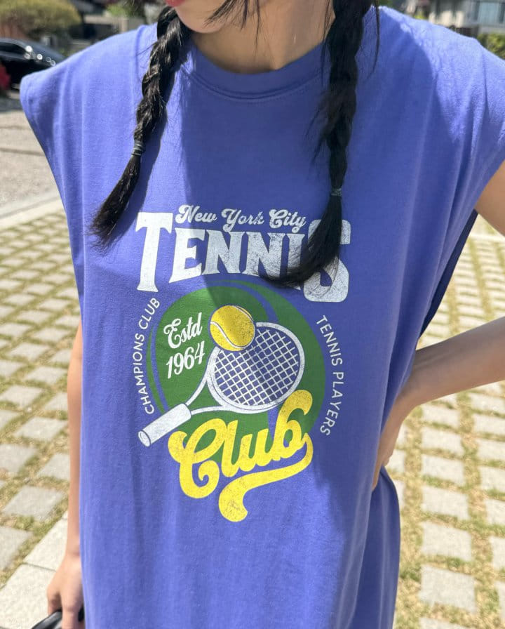 There's - Korean Women Fashion - #momslook - Tennis One-Piece - 3