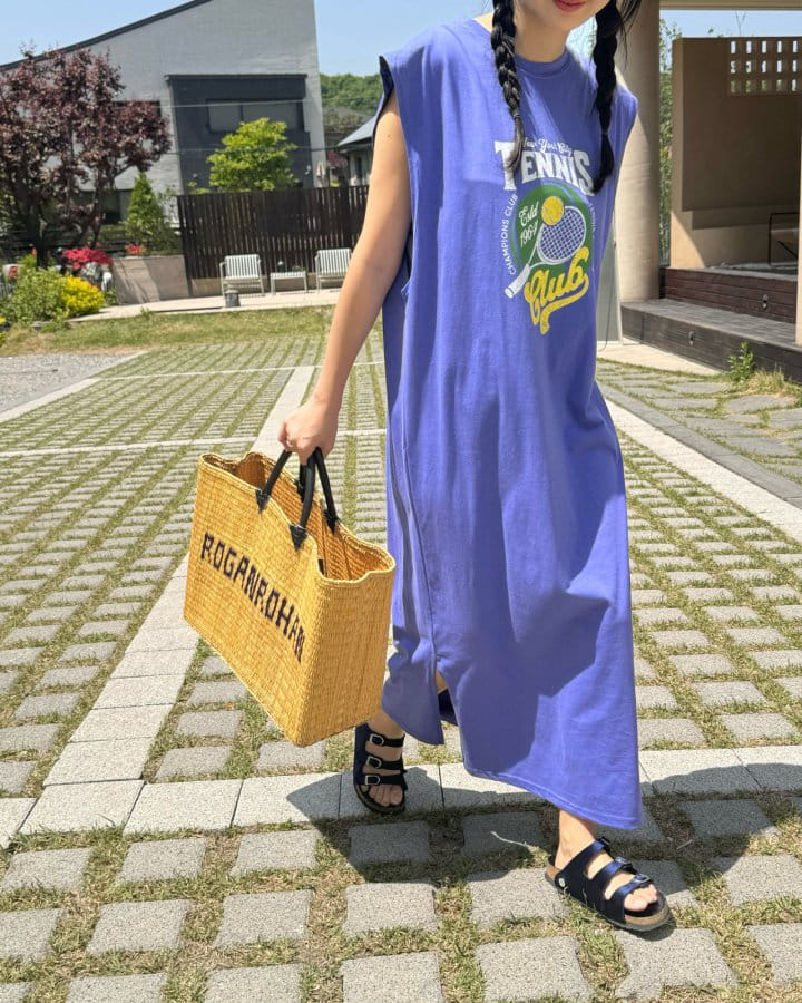 There's - Korean Women Fashion - #momslook - Tennis One-Piece - 4