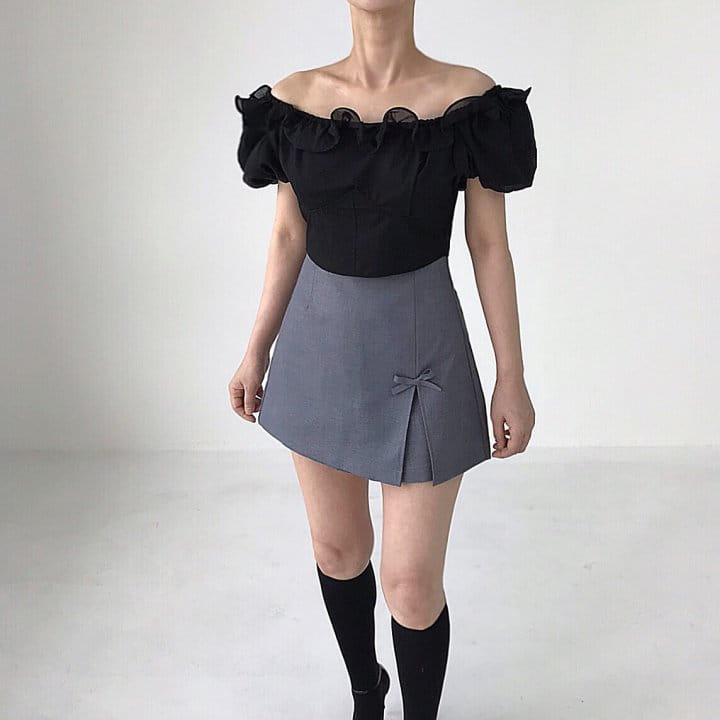 Twomoon - Korean Women Fashion - #momslook - Entihall Corset Top - 7