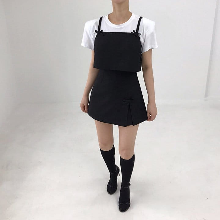 Twomoon - Korean Women Fashion - #momslook - Follow Ribbon Top - 11