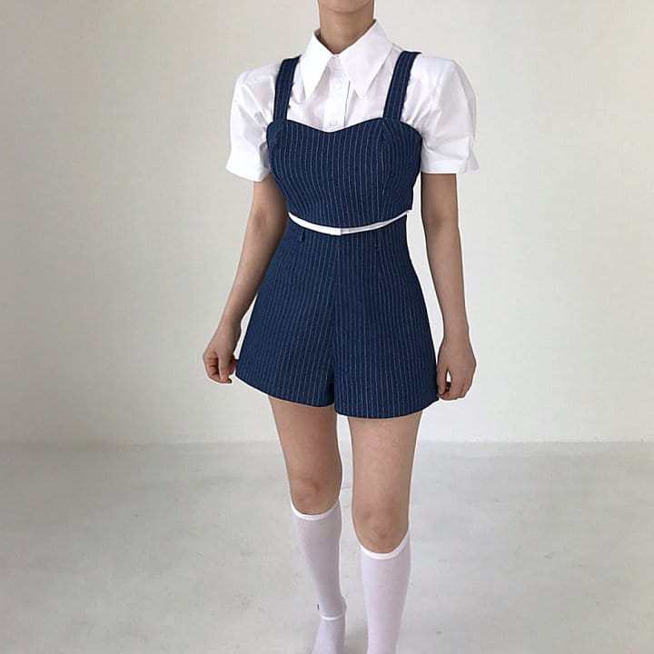 Twomoon - Korean Women Fashion - #momslook - Betti Bustier Top - 6