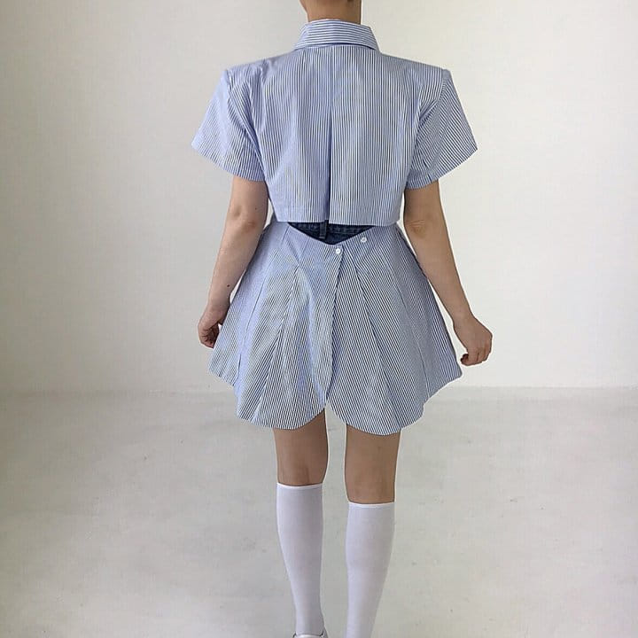 Twomoon - Korean Women Fashion - #womensfashion - Cairo Shirt One-Piece - 4
