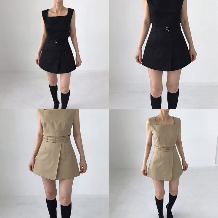 Twomoon - Korean Women Fashion - #pursuepretty - Save Belted Half Pants