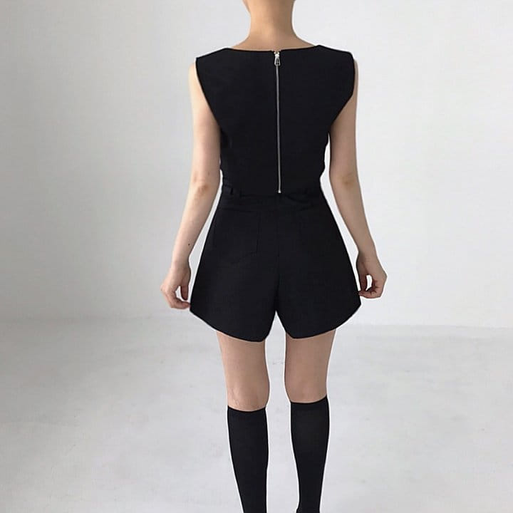 Twomoon - Korean Women Fashion - #restrostyle - Save Square Top - 3