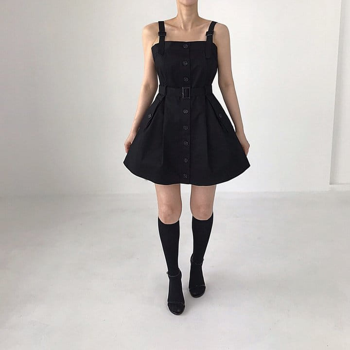 Twomoon - Korean Women Fashion - #shopsmall - Louis Belt One-Piece - 3
