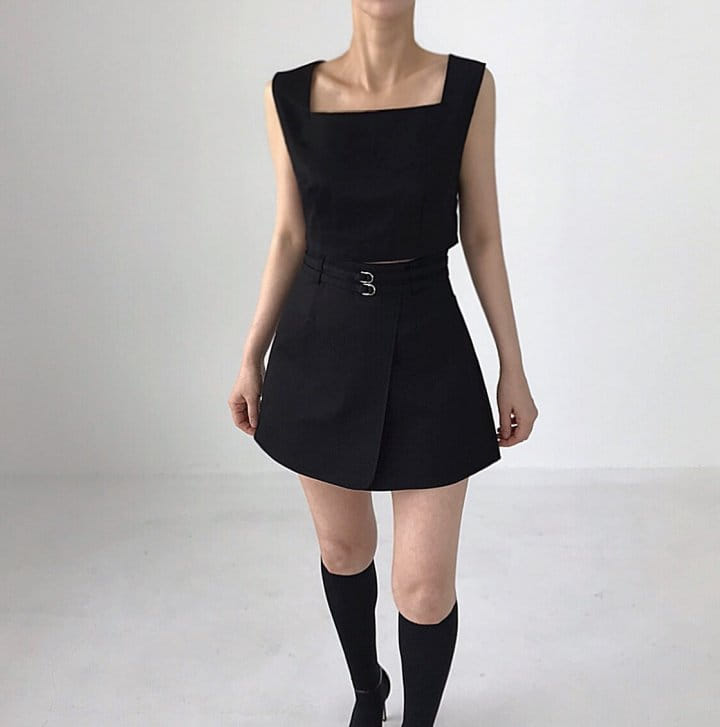 Twomoon - Korean Women Fashion - #thatsdarling - Save Belted Half Pants - 5