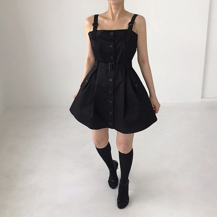 Twomoon - Korean Women Fashion - #shopsmall - Louis Belt One-Piece - 4