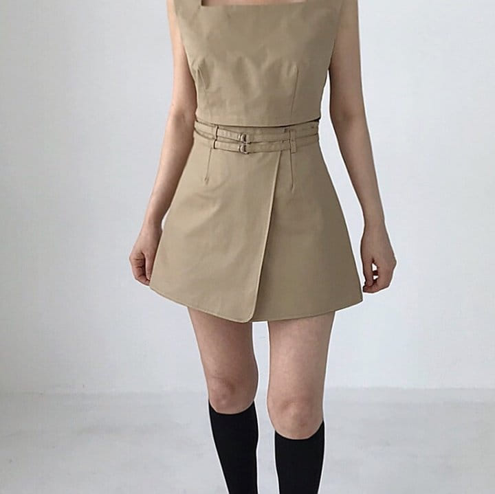 Twomoon - Korean Women Fashion - #thelittlethings - Save Belted Half Pants - 6