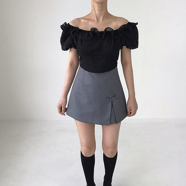 Twomoon - Korean Women Fashion - #womensfashion - Entihall Corset Top - 6