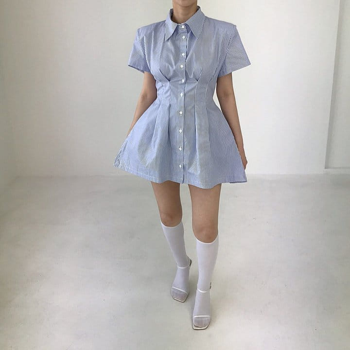 Twomoon - Korean Women Fashion - #womensfashion - Cairo Shirt One-Piece - 5