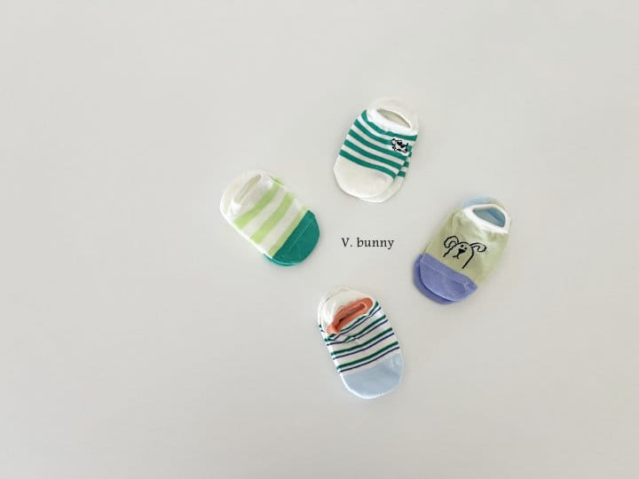 V Bunny - Korean Children Fashion - #designkidswear - ST Dog Socks Set - 10