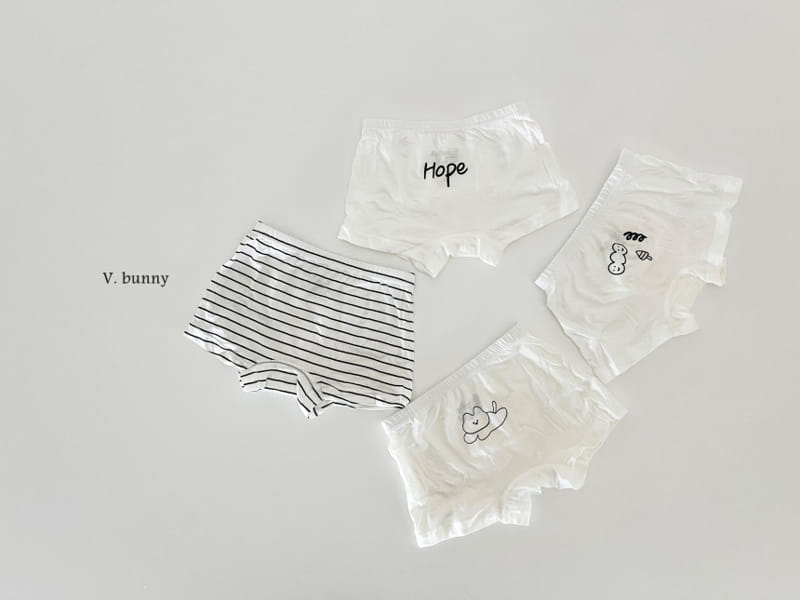 V Bunny - Korean Children Fashion - #prettylittlegirls - Hope Underpants Set - 3