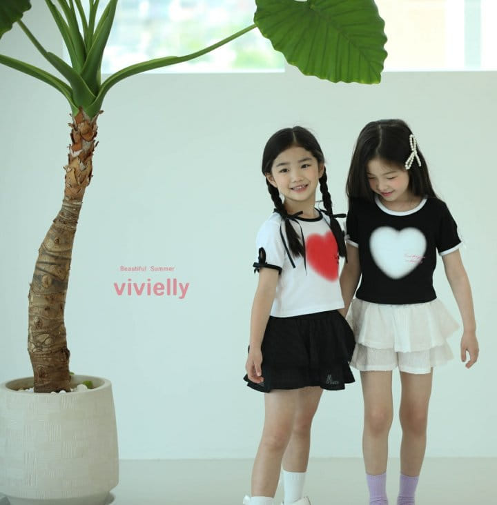 Vivielly - Korean Children Fashion - #kidsstore - Eyelet Skirt Pants - 5