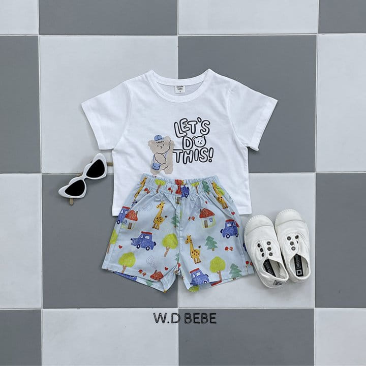 Woodie - Korean Children Fashion - #Kfashion4kids - Picnic Top Bottom Set - 3
