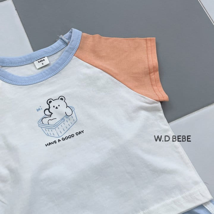 Woodie - Korean Children Fashion - #childofig - Basket Top Bottom Set - 8