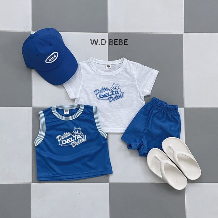 Woodie - Korean Children Fashion - #designkidswear - Delta Combo Top Bottom Set - 8