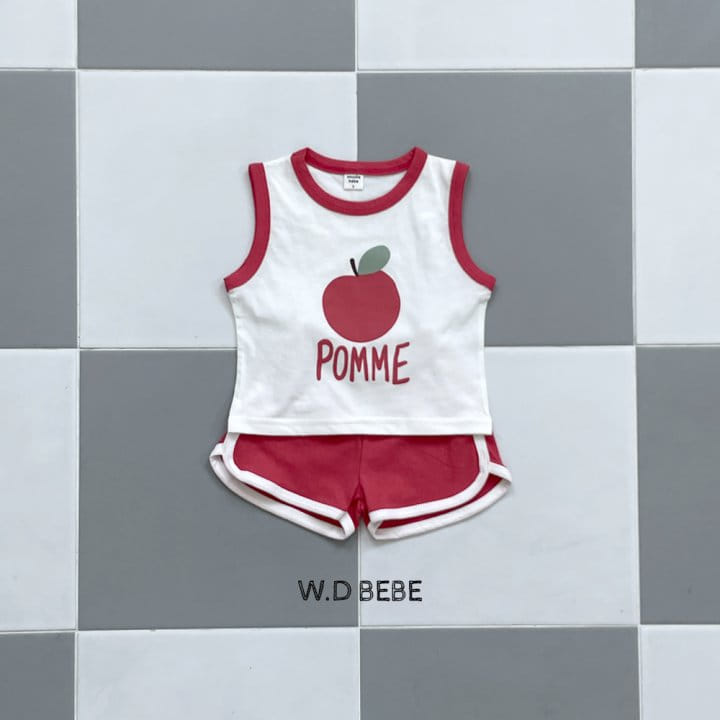 Woodie - Korean Children Fashion - #kidsshorts - Vita Top Bottom Set - 5