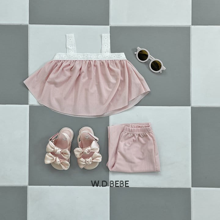 Woodie - Korean Children Fashion - #kidsshorts - Kamil Top Bottom Set - 2