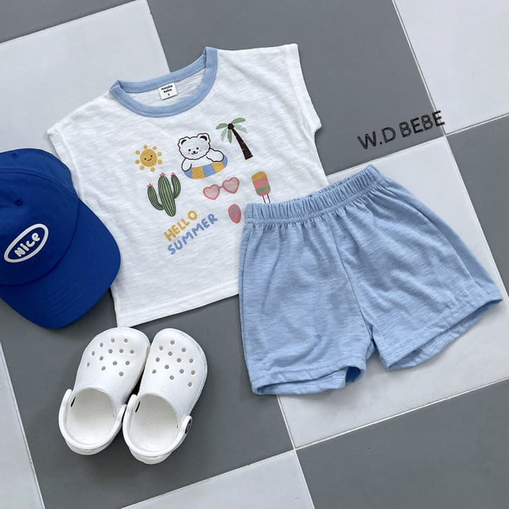 Woodie - Korean Children Fashion - #kidzfashiontrend - 24 Summer Top Bottom Set - 10