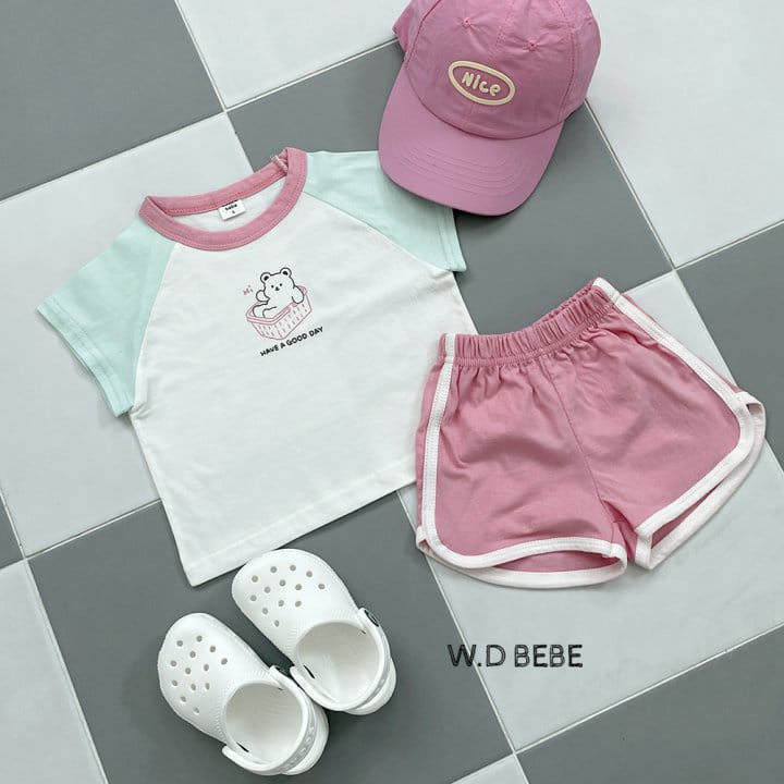 Woodie - Korean Children Fashion - #littlefashionista - Basket Top Bottom Set - 3