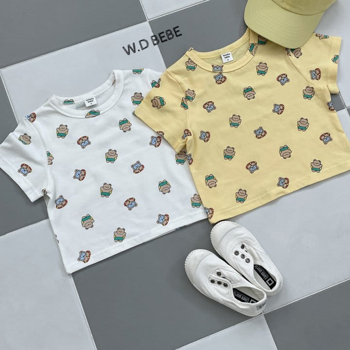 Woodie - Korean Children Fashion - #magicofchildhood - Bear Ring Tee