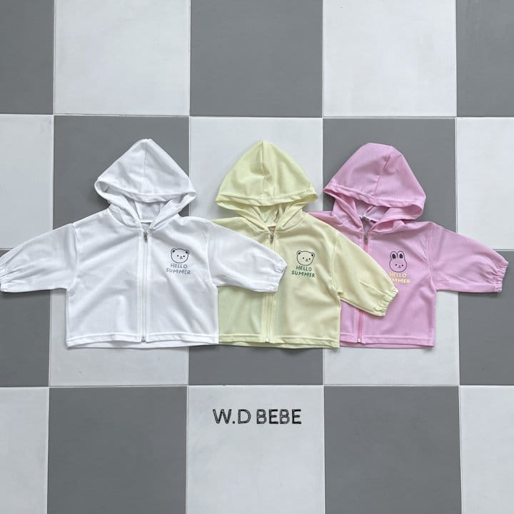 Woodie - Korean Children Fashion - #minifashionista - Hello Hoody Zip Up - 2