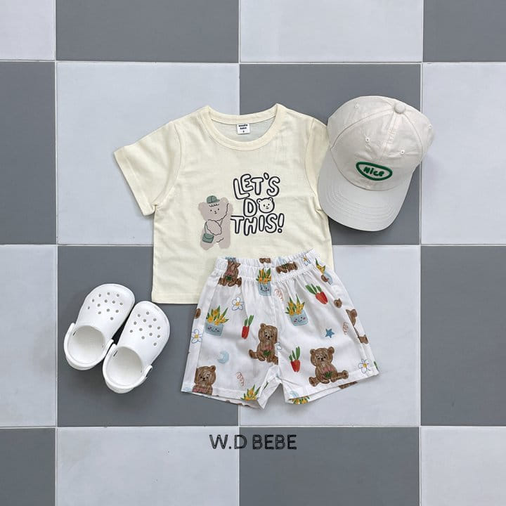 Woodie - Korean Children Fashion - #prettylittlegirls - Picnic Top Bottom Set - 7