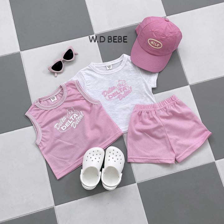 Woodie - Korean Children Fashion - #minifashionista - Delta Combo Top Bottom Set - 4