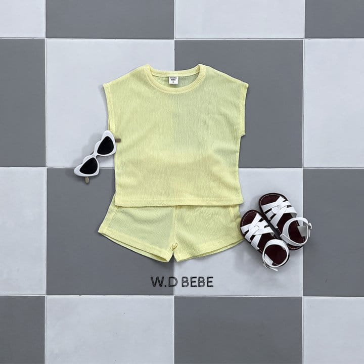 Woodie - Korean Children Fashion - #toddlerclothing - Smoothie Top Bottom Set - 4