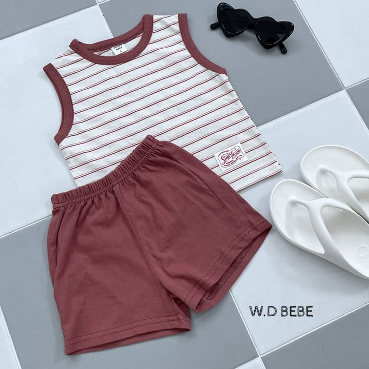 Woodie - Korean Children Fashion - #stylishchildhood - Peter Top Bottom Set - 3