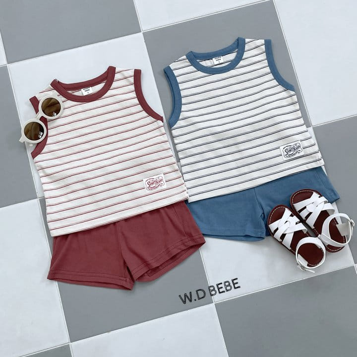 Woodie - Korean Children Fashion - #todddlerfashion - Peter Top Bottom Set