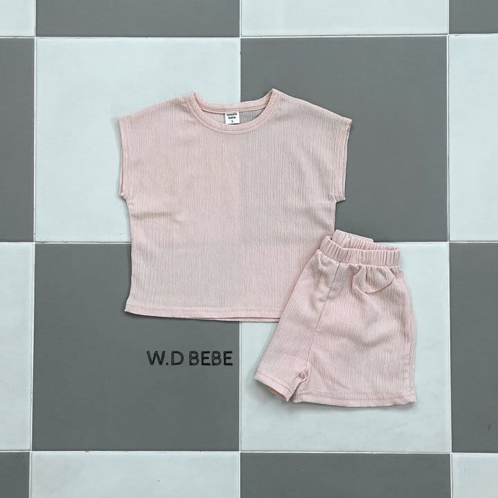 Woodie - Korean Children Fashion - #toddlerclothing - Smoothie Top Bottom Set - 3