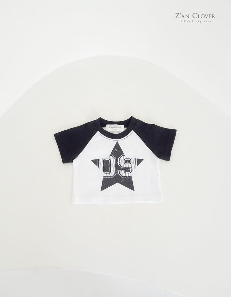 Zan Clover - Korean Children Fashion - #Kfashion4kids - Star Raglan Tee - 3