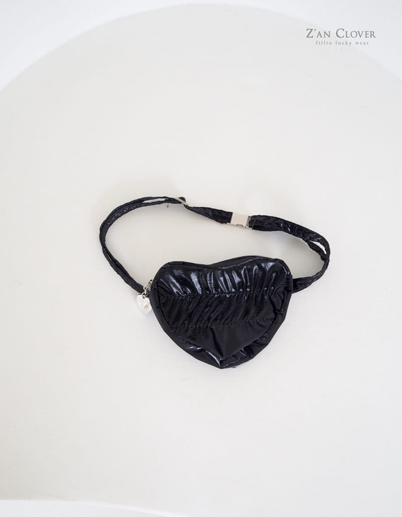 Zan Clover - Korean Children Fashion - #Kfashion4kids - Heart Cross Belt Bag - 8