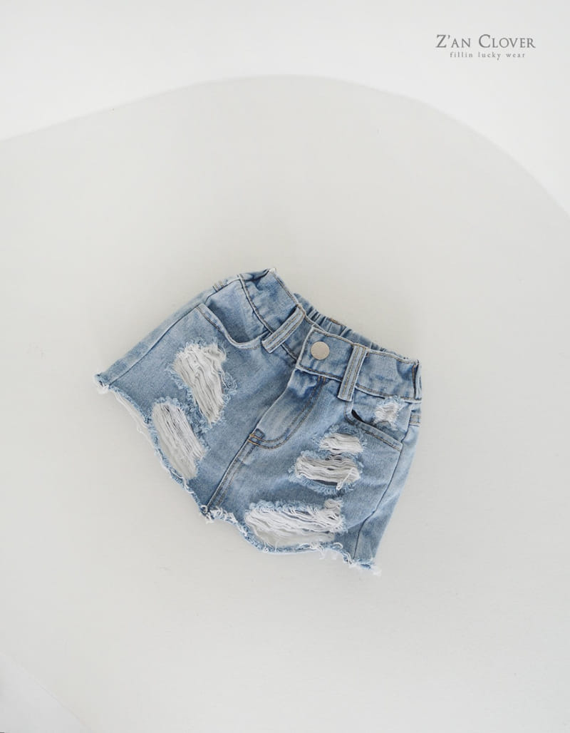 Zan Clover - Korean Children Fashion - #childofig - Vintage Denim Skirt - 3