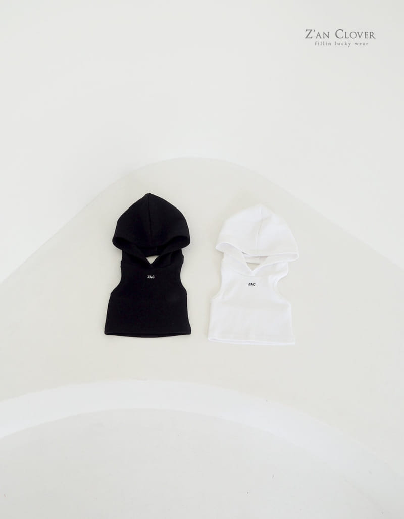 Zan Clover - Korean Children Fashion - #childofig - Hoody Tank Top - 2