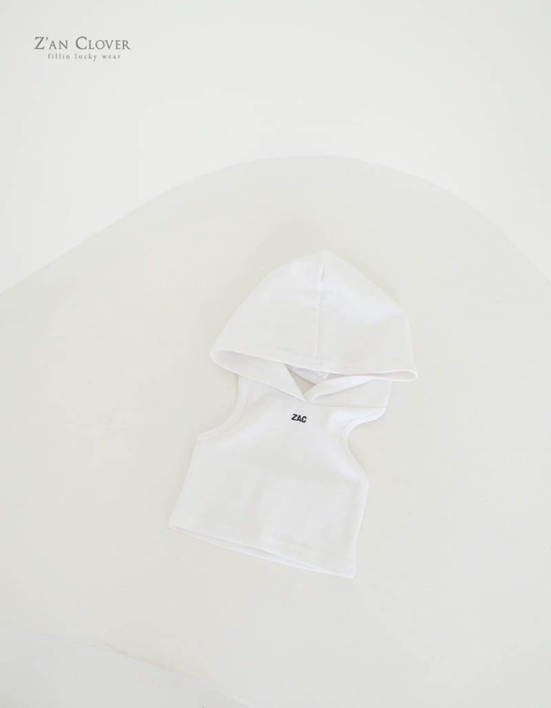 Zan Clover - Korean Children Fashion - #childofig - Hoody Tank Top - 4