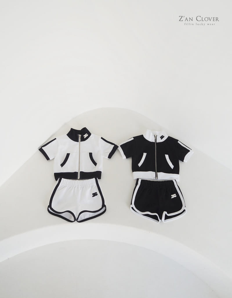 Zan Clover - Korean Children Fashion - #designkidswear - ZC Jersey Top Bottom Set - 2