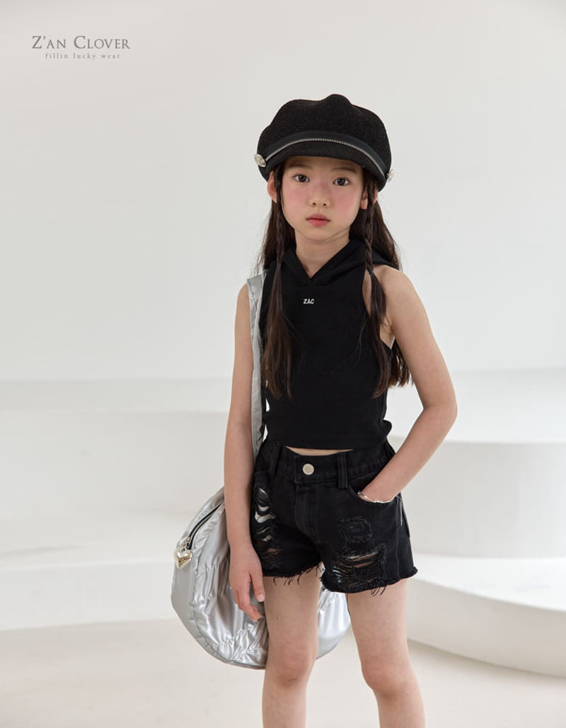 Zan Clover - Korean Children Fashion - #designkidswear - Hoody Tank Top - 9