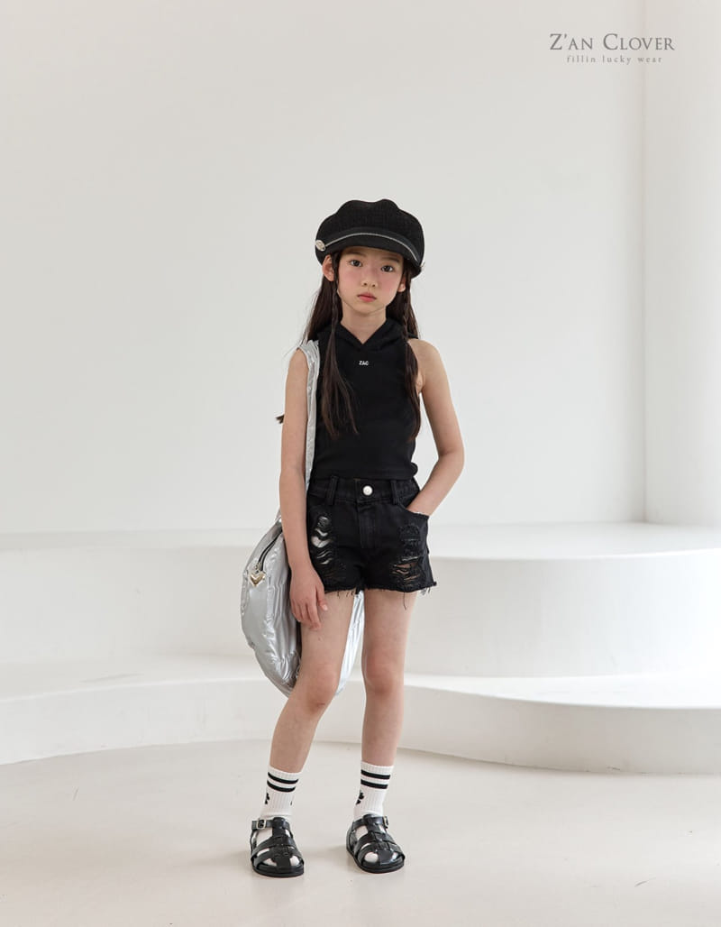 Zan Clover - Korean Children Fashion - #discoveringself - Hoody Tank Top - 10