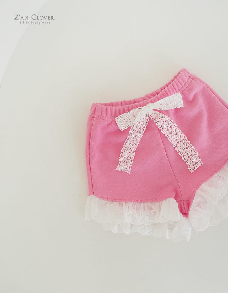 Zan Clover - Korean Children Fashion - #fashionkids - Terry Lace Pants - 11