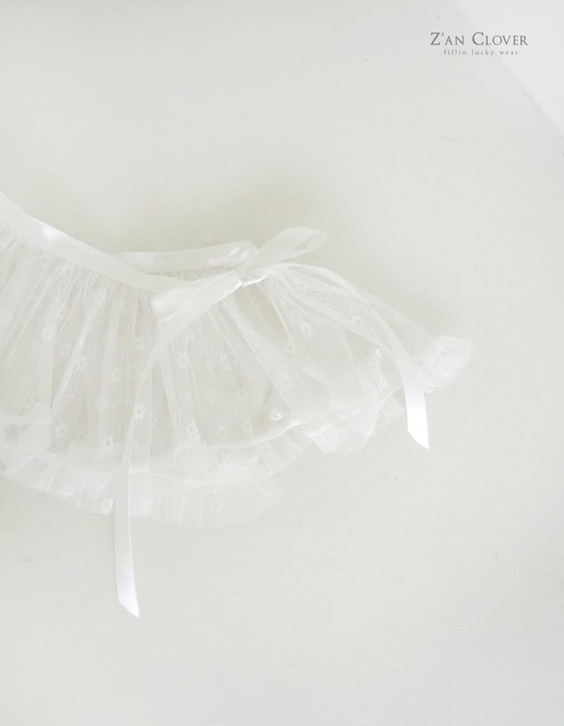 Zan Clover - Korean Children Fashion - #fashionkids - Mesh Wrap Skirt - 5