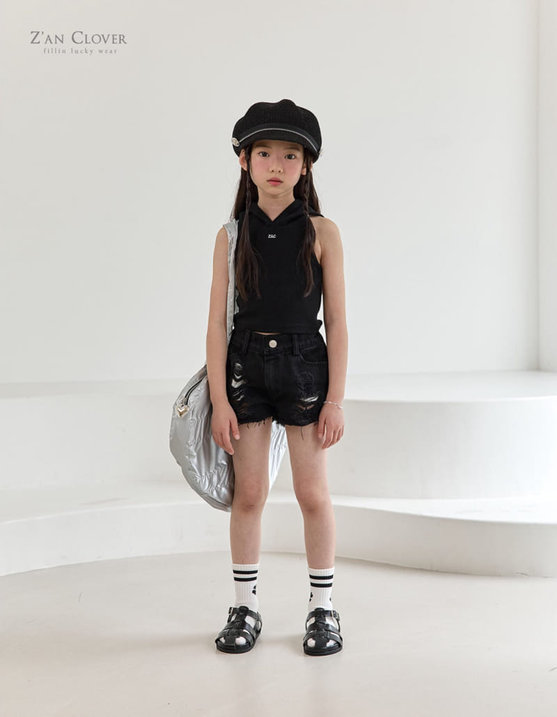 Zan Clover - Korean Children Fashion - #fashionkids - Hoody Tank Top - 11