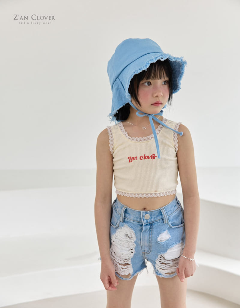 Zan Clover - Korean Children Fashion - #kidzfashiontrend - Rib Frill Top - 11