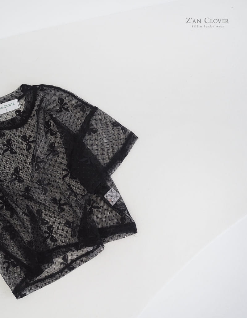 Zan Clover - Korean Children Fashion - #magicofchildhood - Loose Lace Tee - 8